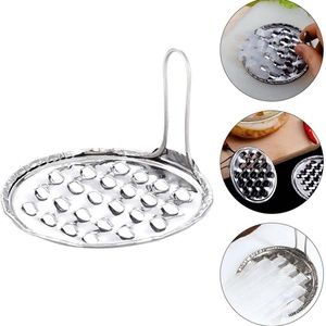 👍🏼 SPECIALTY CHINESE KITCHEN GRATER TOOL - BIG HOLES 1CM - 凉粉玄子 - 凉粉刮刀 - 粗孔